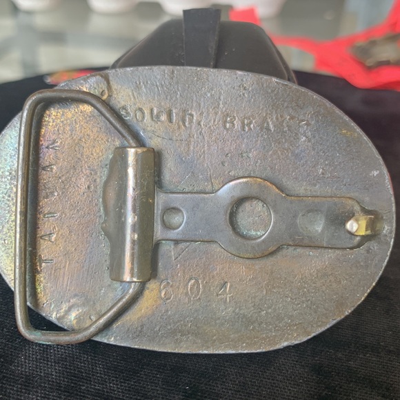 RAILROAD TRAINS BELT BUCKLE - Picture 5 of 10